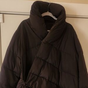 Black Puff Coat from Nordstrom